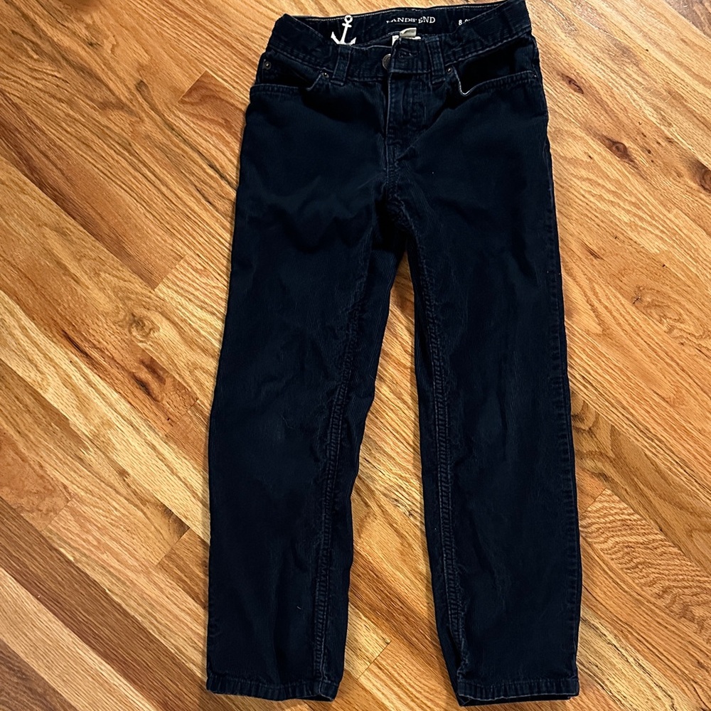 Lands' End Kids Blue Corduroy Pants